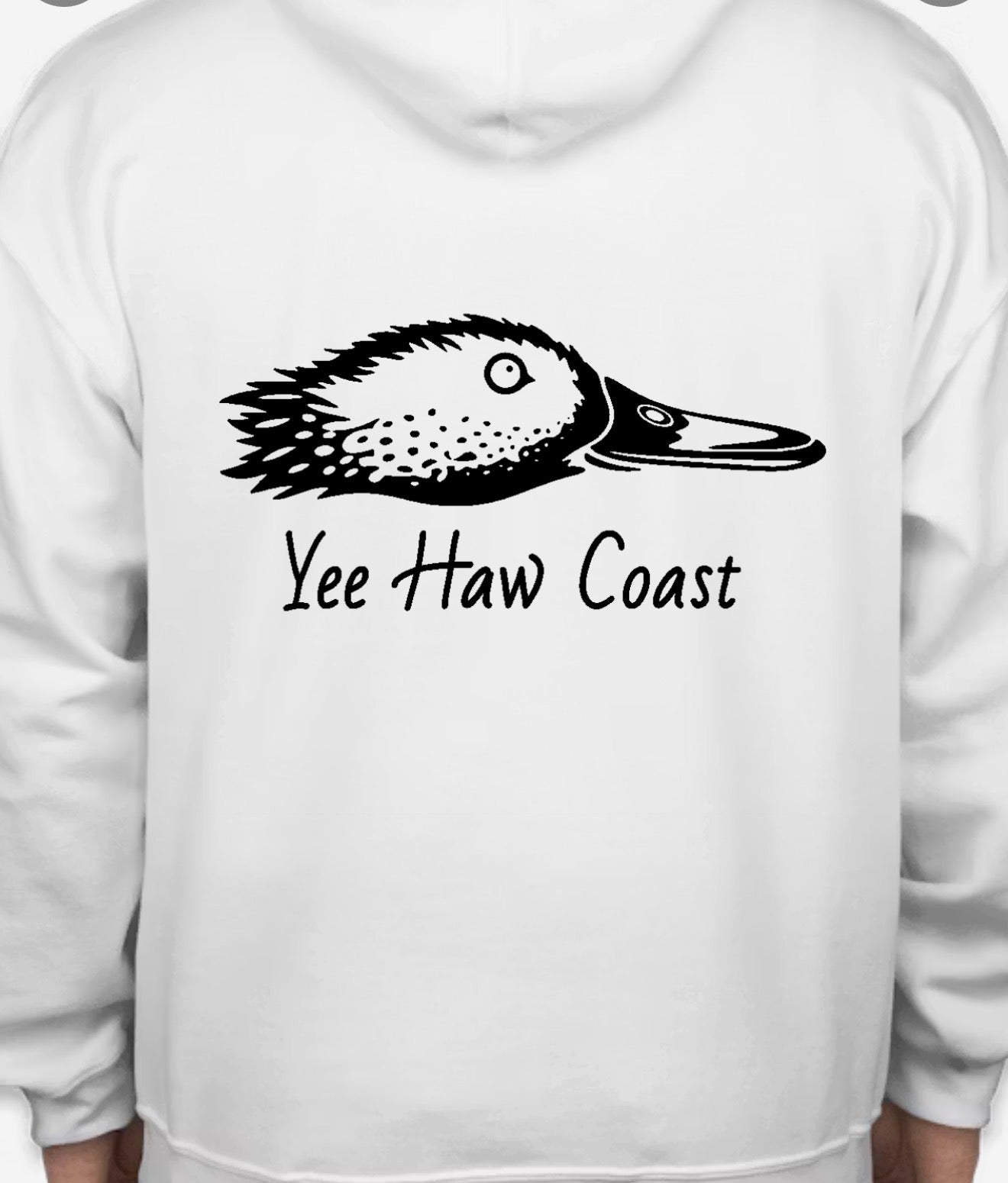 Duck head hoodie