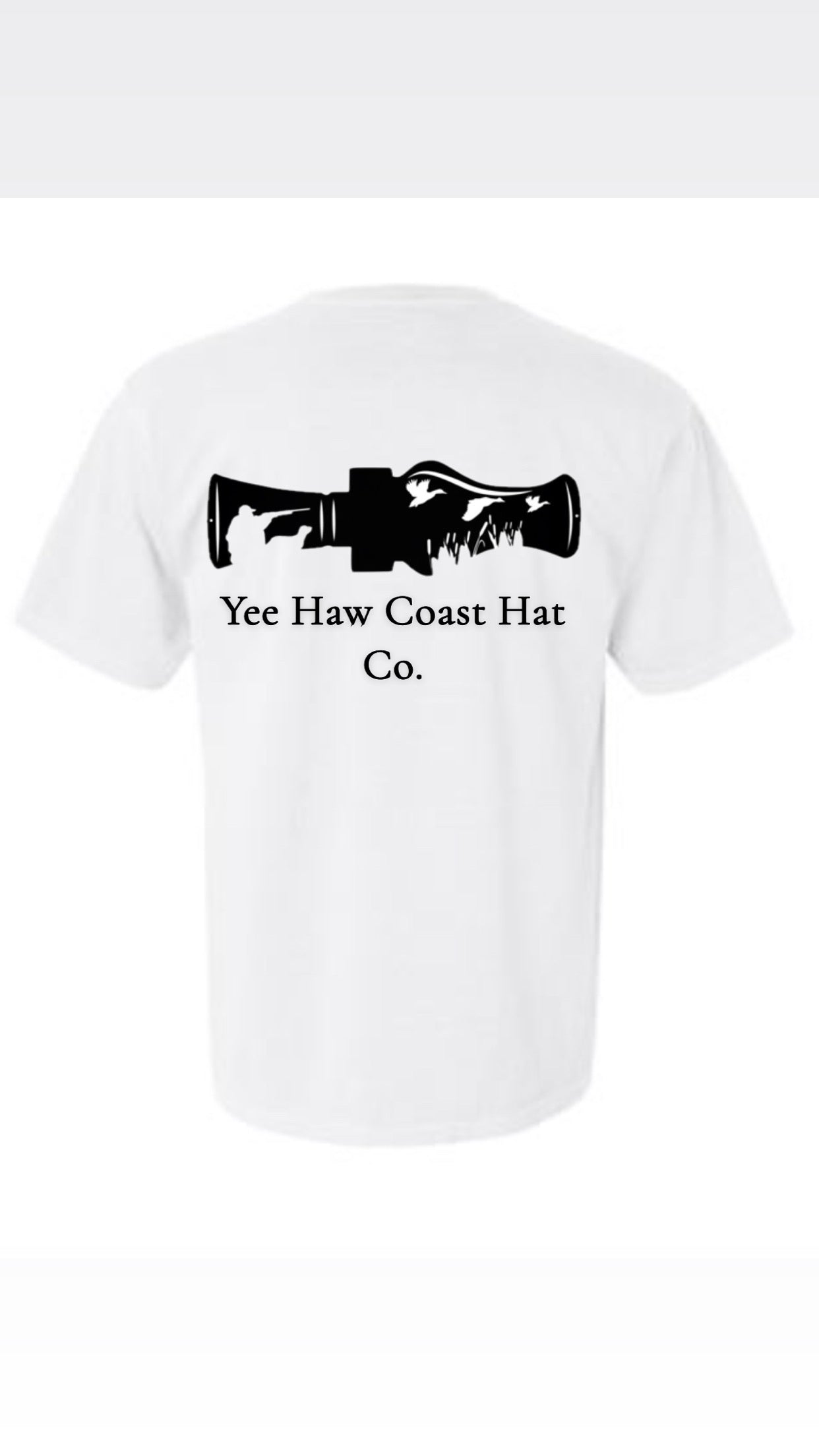 Duck call comfort colors tee