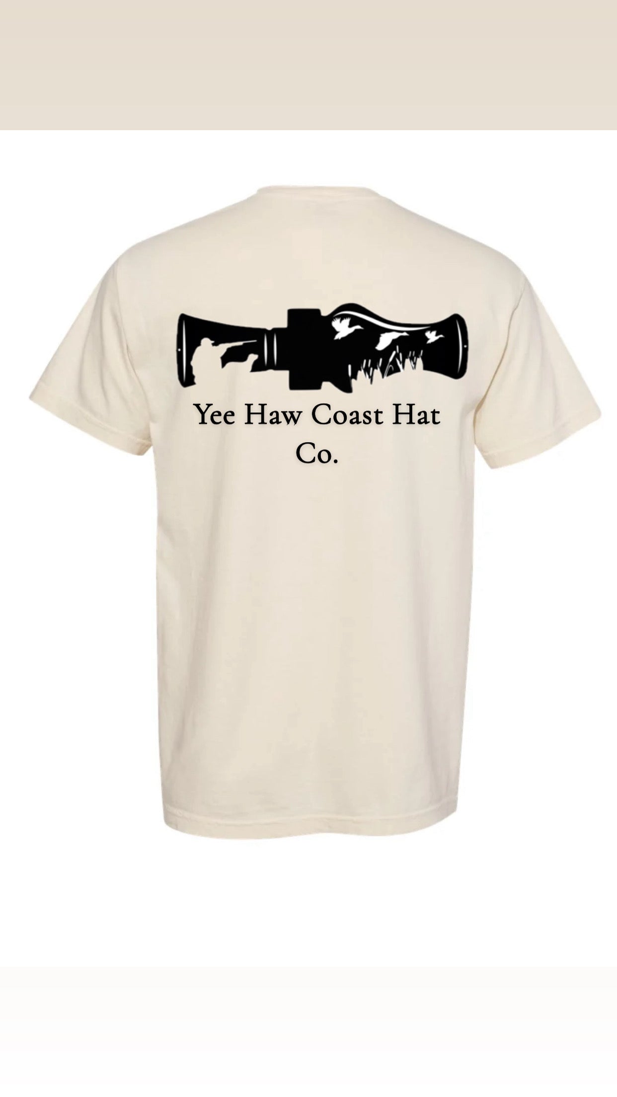 Duck call comfort colors tee