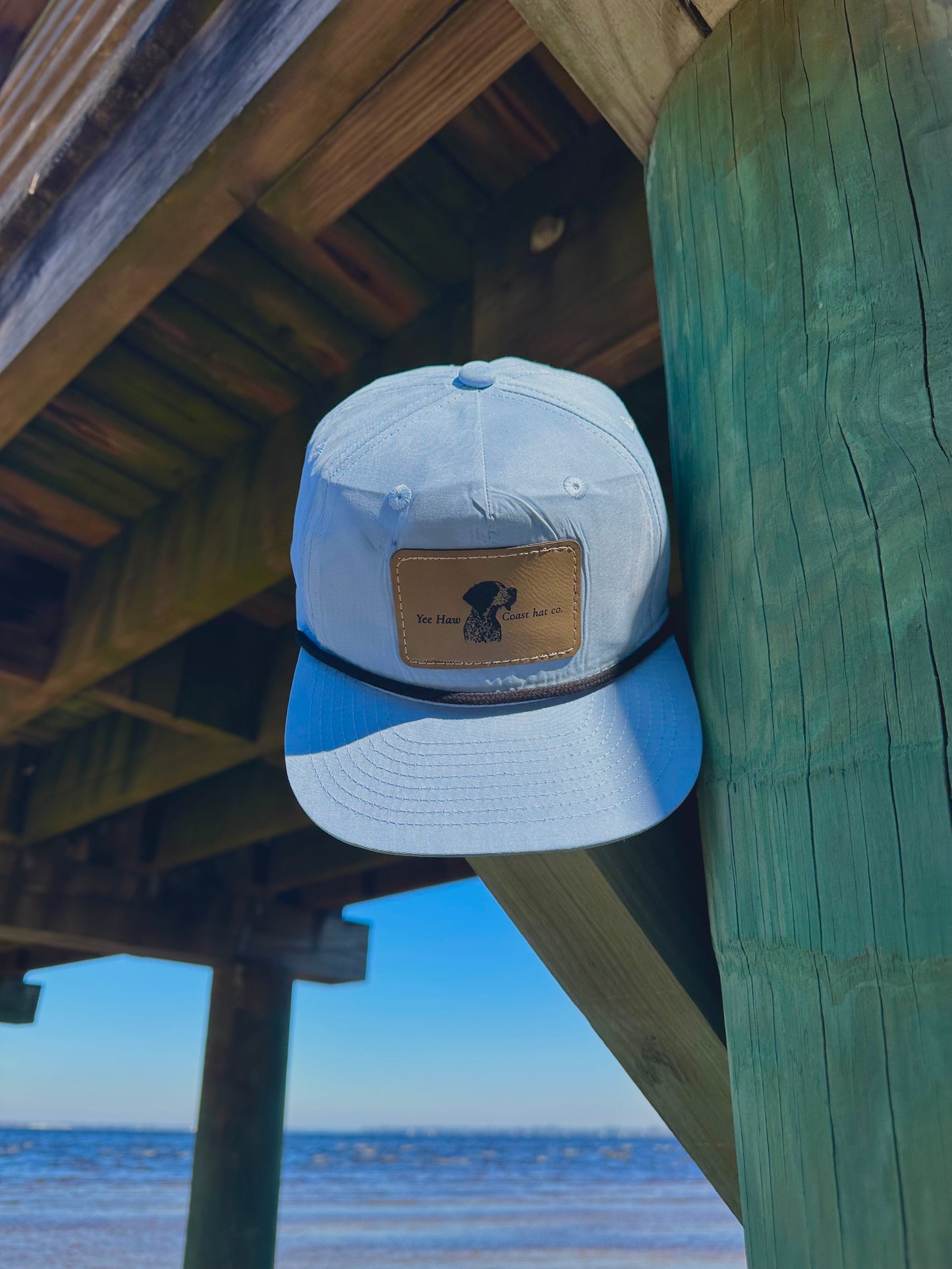 Carolina blue gsp rope hat