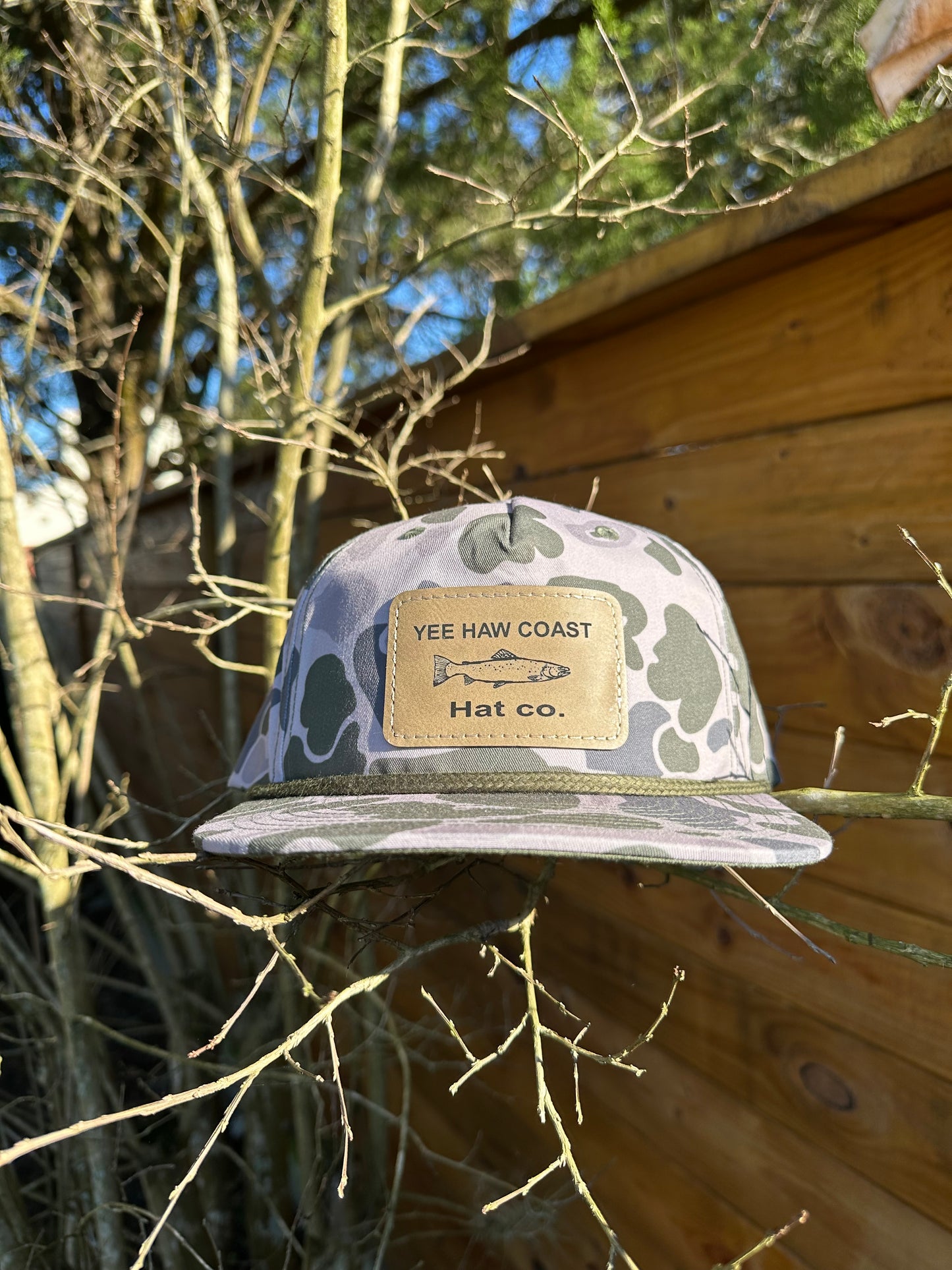 Richardson duck camo patch hat