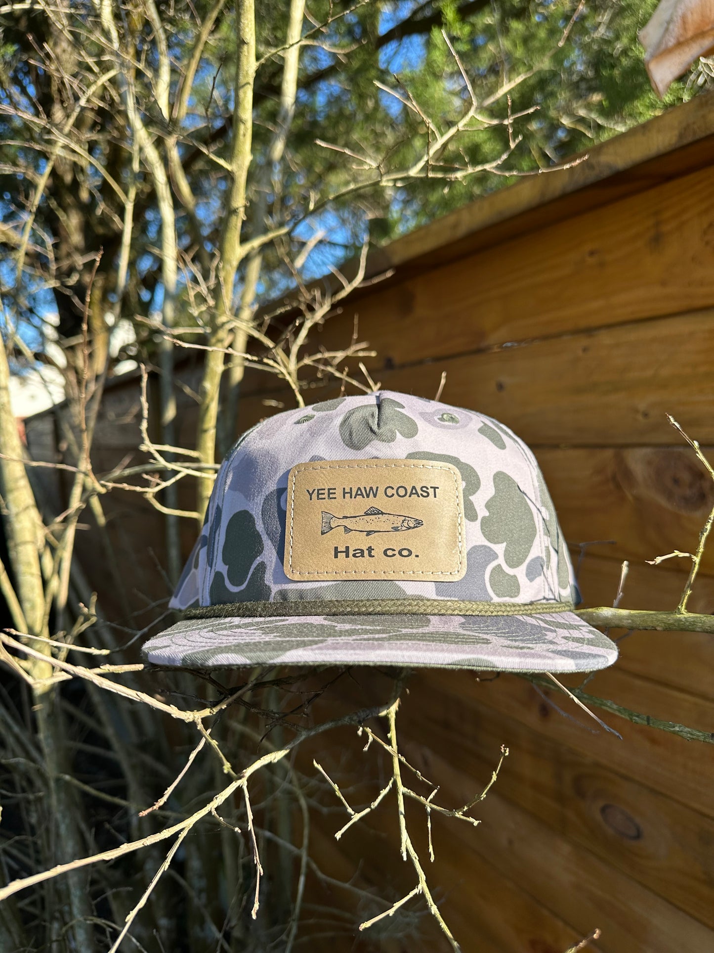 Richardson duck camo patch hat