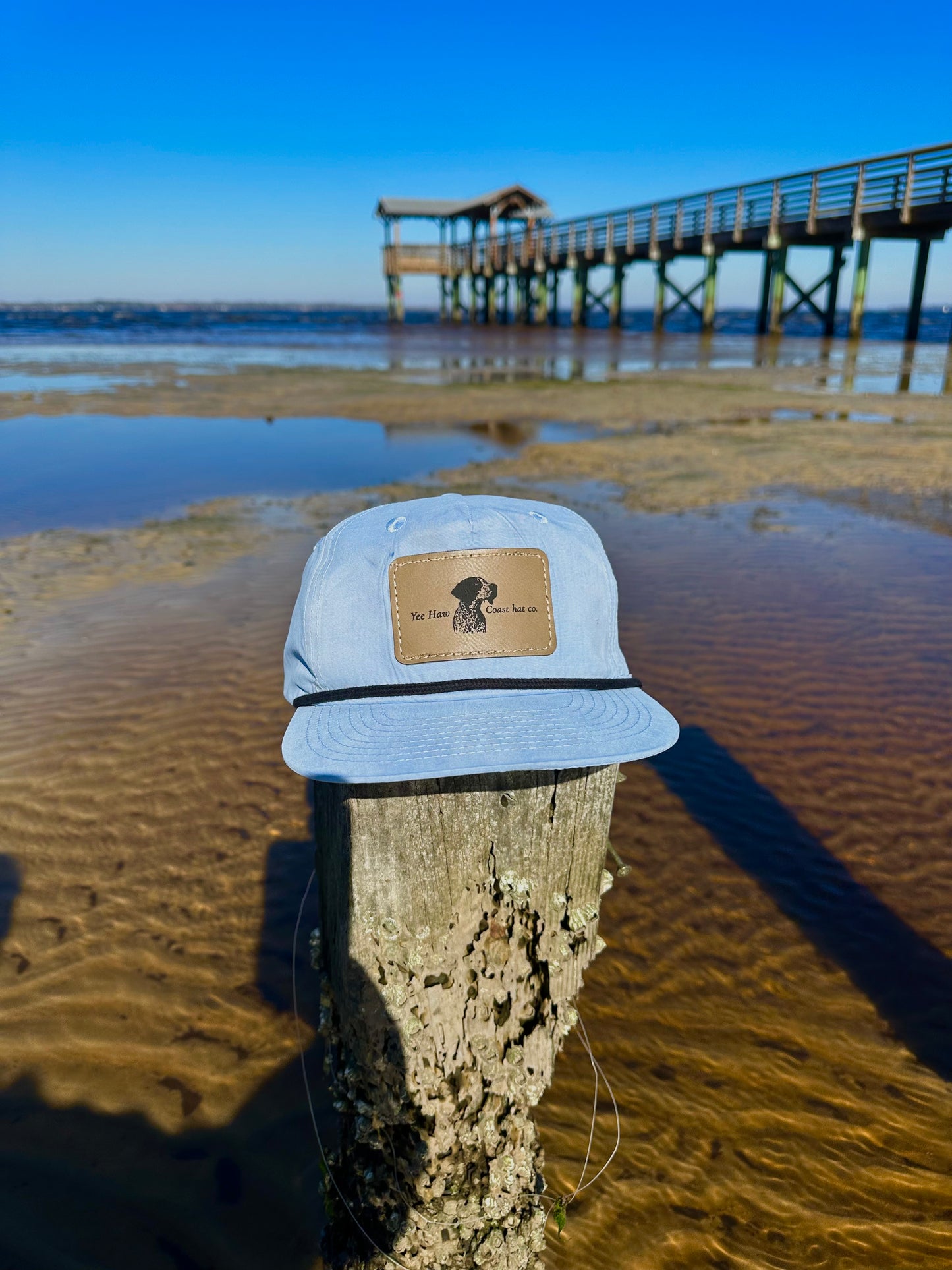 Carolina blue gsp rope hat